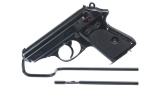 Walther Model PPK Semi-Automatic Pistol