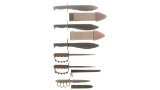 Grouping of Six U.S. Military Edged Weapons