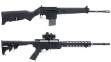 Two Semi-Automatic Rifles