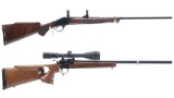 Two Single Shot Rifles