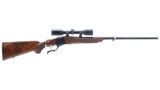 Early Ruger No. 1 Single Shot Rifle with Zeiss Scope