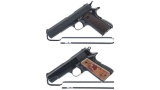 Two Semi-Automatic Pistols