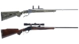 Two Single Shot Rifles