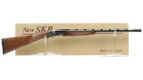 Engraved SKB Model 485 Double Barrel Shotgun with Box