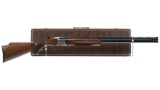 Engraved B.C. Miroku Model 800 Over/Under Trap Shotgun with Case