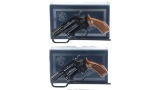 Two Smith & Wesson Double Action Revolvers with Boxes