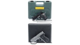 Two Semi-Automatic Pistols with Cases