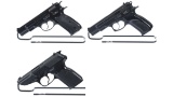 Three European Semi-Automatic Pistols