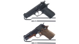 Two Star Arms Semi-Automatic Pistols