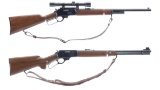 Two Marlin Lever Action Rifles