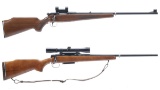 Two Bolt Action Rifles