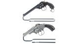 Two Double Action Revolvers