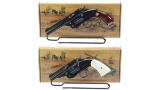 Two Uberti No. 3 Single Action Revolver with Boxes