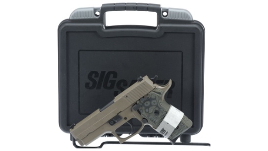 Sig Sauer Model P220 Elite Compact Pistol with Case