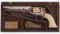 Cased Colt Model 1849 Pocket Revolver with Engraved Markings