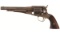 Martial Civil War Remington Model 1861 Navy Percussion Revolver