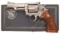 Engraved Smith & Wesson Model 66 Double Action Revolver