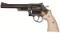 Engraved and Gold Inlaid Smith & Wesson Pre-Model 29 Revolver