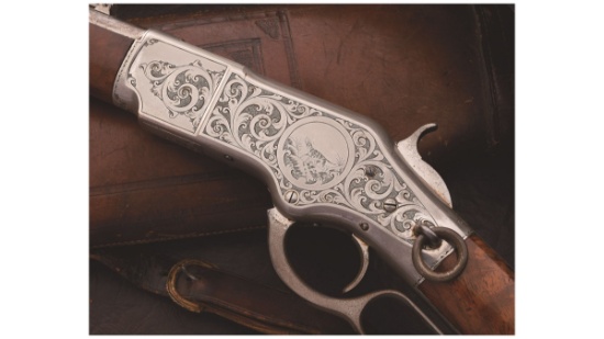 Factory Engraved Winchester Model 1866 Carbine