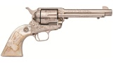 Factory Engraved Colt 1st Generation Single Action Army Revolver