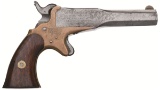 Engraved Lindsay Two Shot Pistol