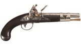 U.S. Simeon North Transitional Model 1811 Flintlock Pistol