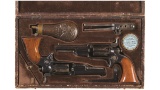 Documented Cased Pair of Colt Model 1855 Pocket Revolvers