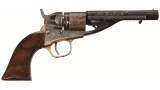 Engraved Colt Round Barrel Conversion Revolver