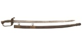 James Conning Confederate Foot Officer's Sword with Scabbard