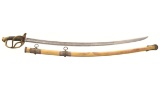 Cavalry Saber & Scabbard Presented to Captain C.W. McLain