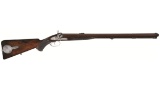 Engraved Reilly 12 Bore Percussion Double Barrel Rifle