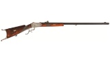 Rud. Pfenninger Marked Engraved Martini Schuetzen Rifle