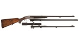 J. Rigby & Co. 450/400 BPE Double Rifle with Extra Barrels