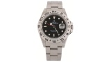 Rolex Explorer II Reference 16550 Stainless Black Face