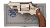 Factory Engraved Smith & Wesson Model 19-4 Revolver with Letter