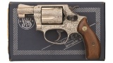 Engraved Smith & Wesson Model 36 Revolver