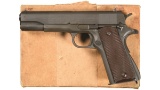 World War II U.S. Colt Model 1911A1 Semi-Automatic Pistol