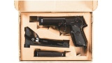 ATF Exempt Beretta Model 92SBWS Pistol with Shoulder Stock