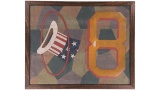 WWI Aircraft Fabric with Famed 94th Aero Squadron Insignia