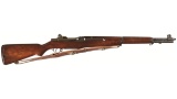 WWII Springfield M1 Garand Rifle with British Lend Lease Proofs