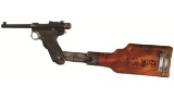 Japanese Koishikawa Model 1902 Type A Grandpa Nambu Pistol