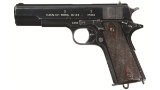 Norwegian Kongsberg Model 1914 Semi-Automatic Pistol