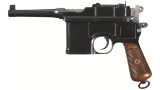 Mauser Model 1896 Bolo Broomhandle Semi-Automatic Pistol