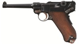 DWM Model 1906 Swiss Contract Luger Semi-Automatic Pistol