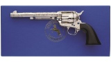 Factory Engraved Colt 3rd Generation Single Action Army Revolver