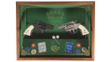 Cased Matched Set of Colt Python Snake Eyes Double Act