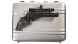 Colt Python Hunter Double Action Revolver with Scope and Case