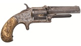 Engraved and Nickel Plated Marlin No. 32 Standard 1875 Revolver