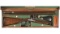 Alexander Henry Single Barrel Percussion Rifle with Case