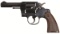 Colt Official Police Border Patrol Revolver with Factory Letter